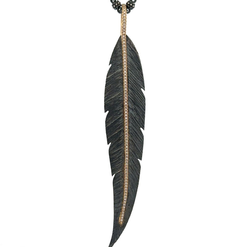 Large Diamond Feather