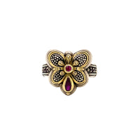 Corundum Butterfly Ring