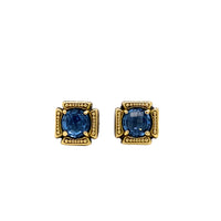 Blue Spinel Studs