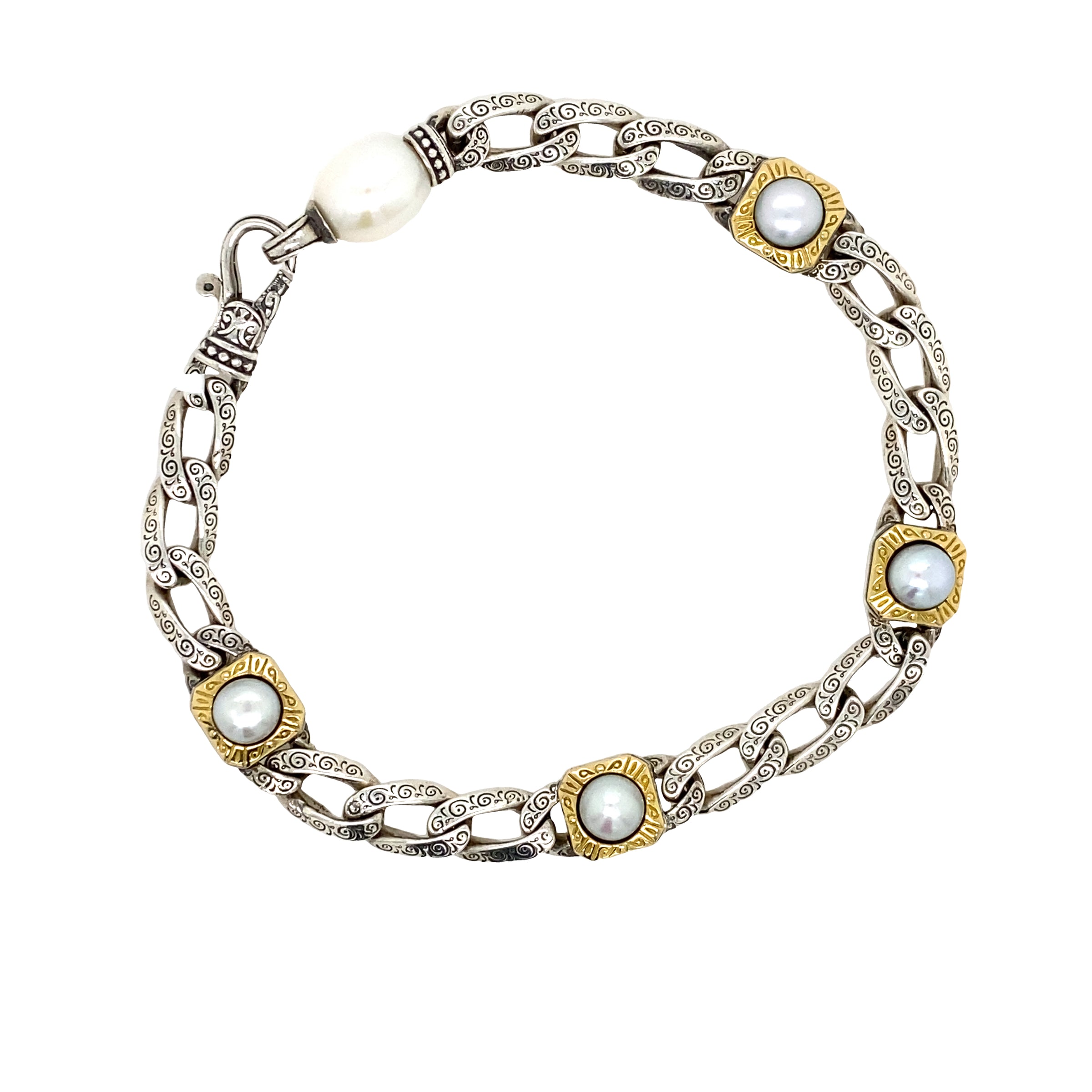 Pearl Station Bracelet
