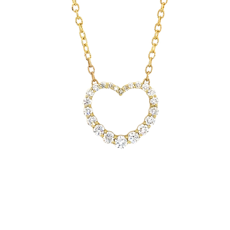 Diamond Heart Necklace