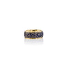 Yellow Gold Wrapped Read Wilson Engraved Band