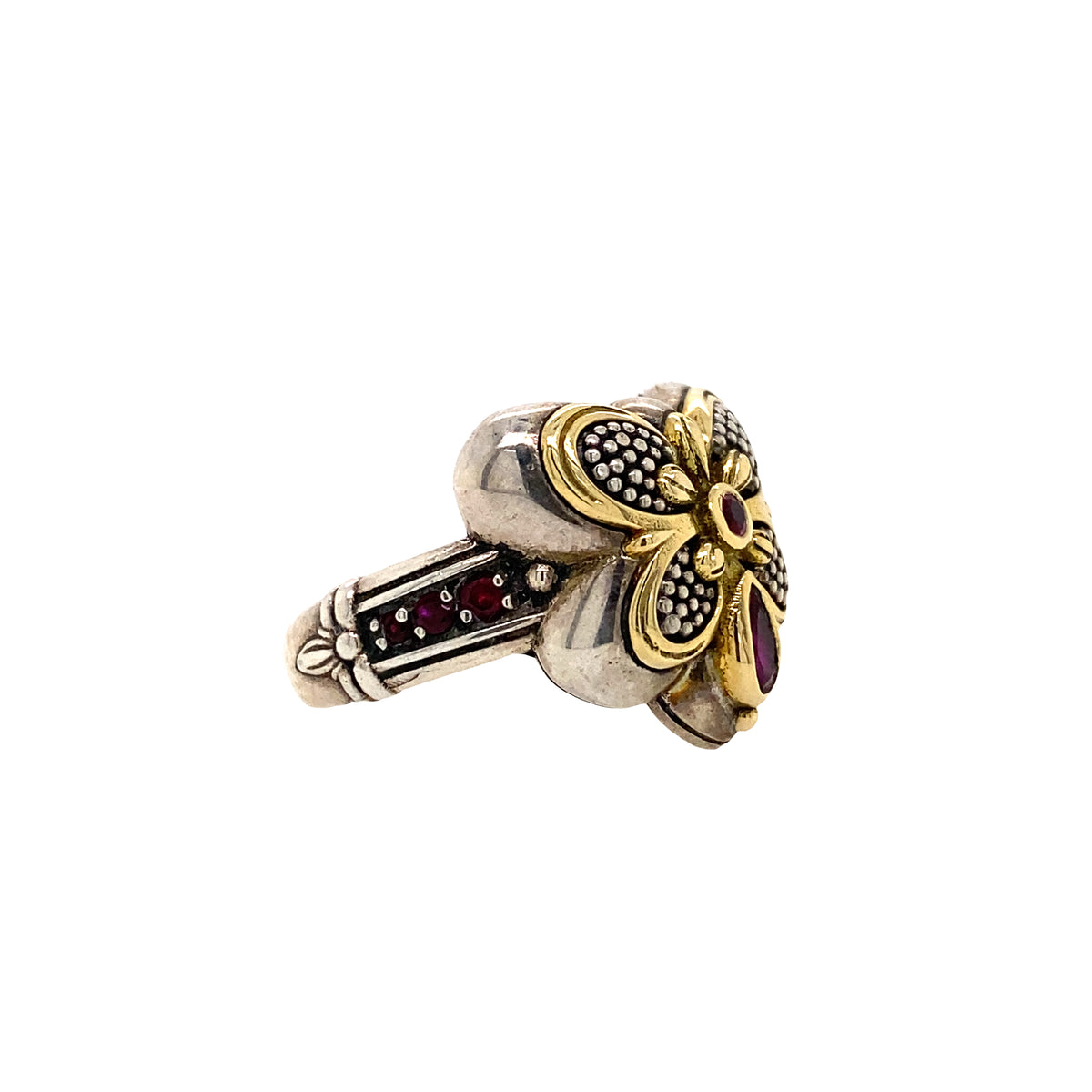 Corundum Butterfly Ring