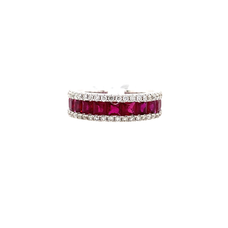 Diamond and Ruby Band