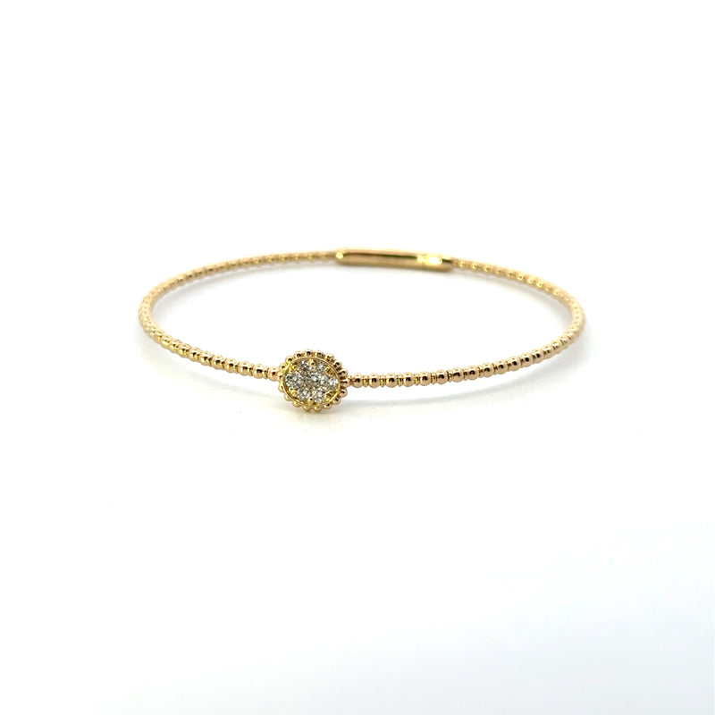 This stunning diamond bracelet exudes elegance and