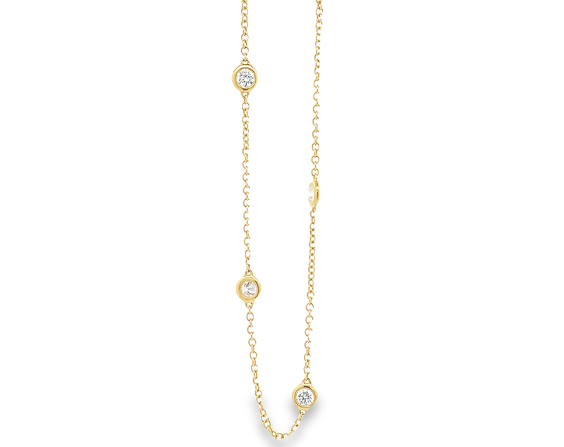 Classic Diamond By The Yard Necklace