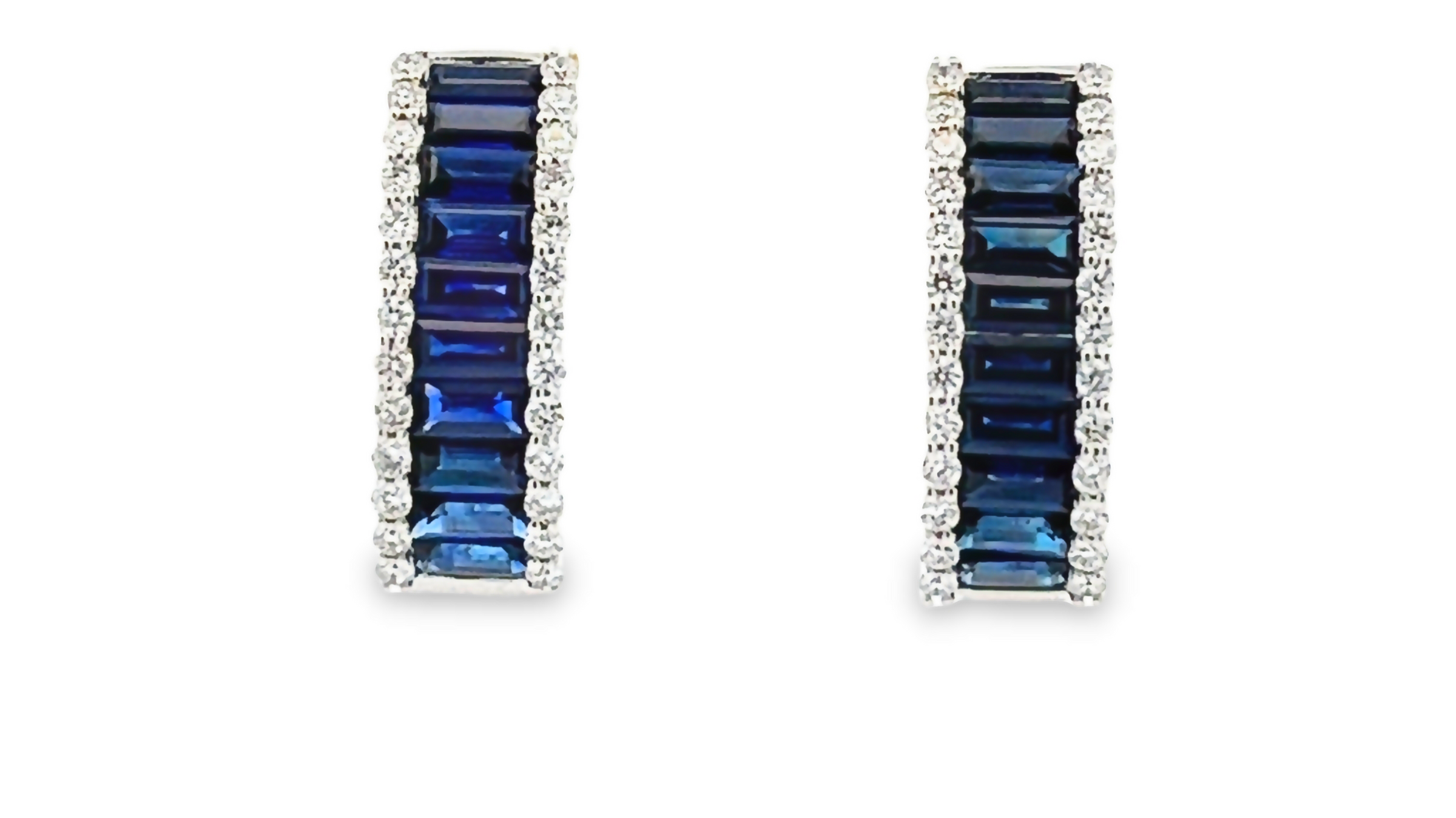 Sapphire hoops discount
