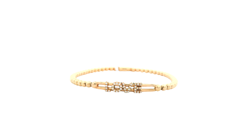 Love Stretch Beaded Bracelet