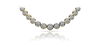 LADIES BEZEL SET DIAMOND TENNIS NECKLACE
