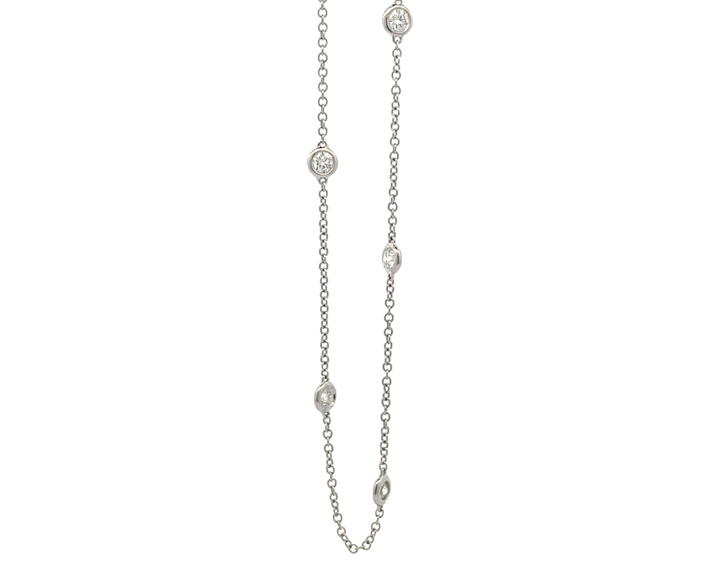 Classic Diamond By The Yard Necklace