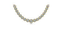 CUSTOMIZABLE LADIES CLASSIC DIAMOND TENNIS NECKLACE