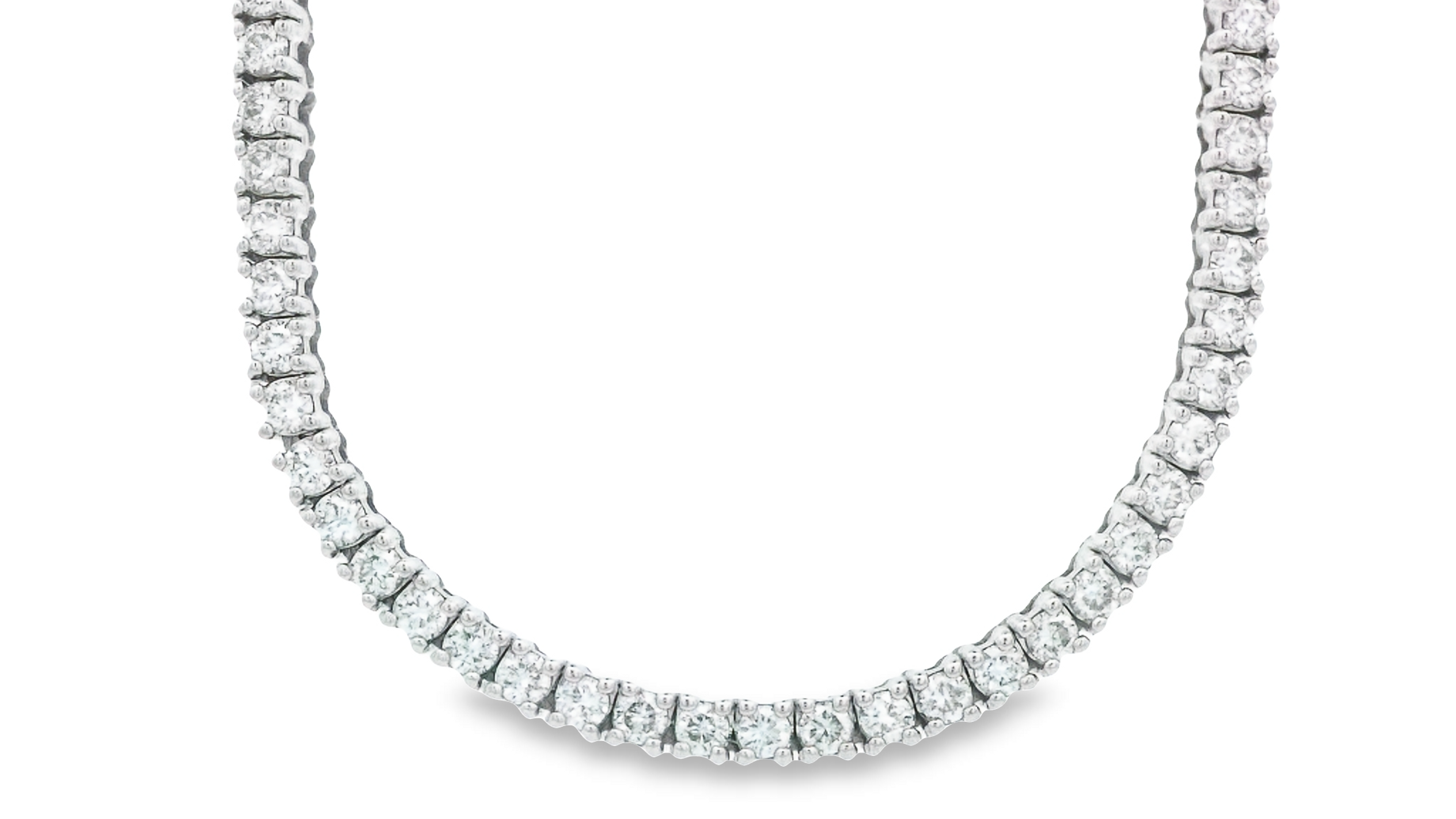 18K Latest White Gold Necklace, Raw Natural Diamond, Dainty Necklaces –  peardedesign.com