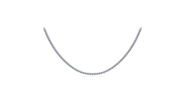 LADIES CLASSIC FOUR PRONG DIAMOND TENNIS NECKLACE