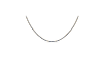 LADIES CLASSIC FOUR PRONG DIAMOND TENNIS NECKLACE
