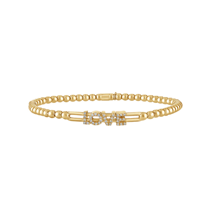 Love Stretch Beaded Bracelet