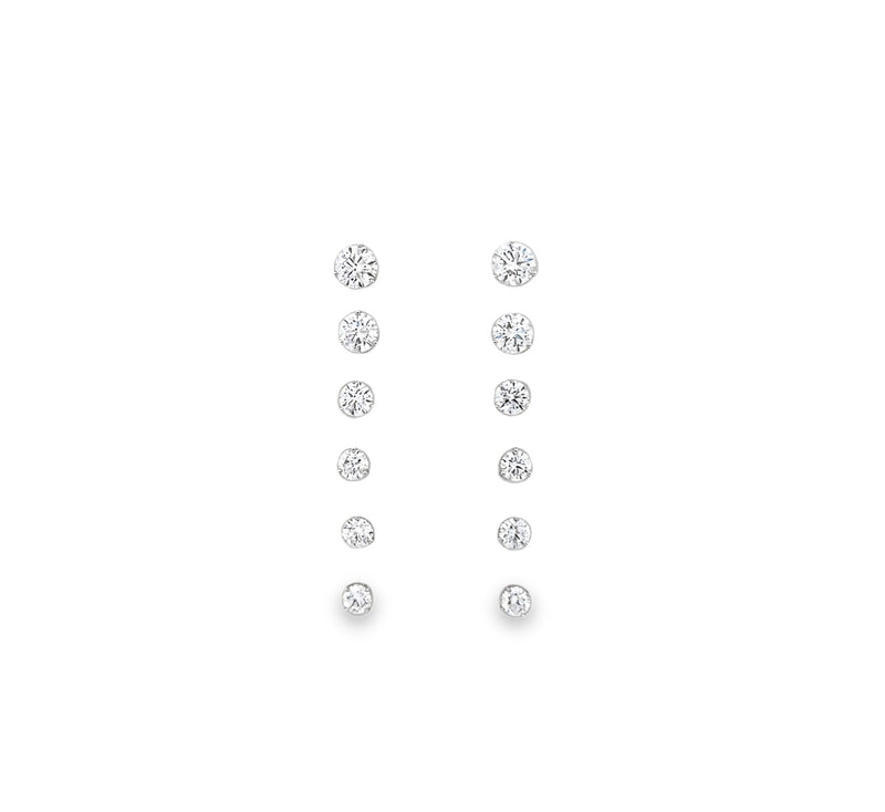 CLASSIC DIAMOND STUD EARRINGS - AVAILABLE IN NATURAL OR LAB-GROWN DIAMONDS
